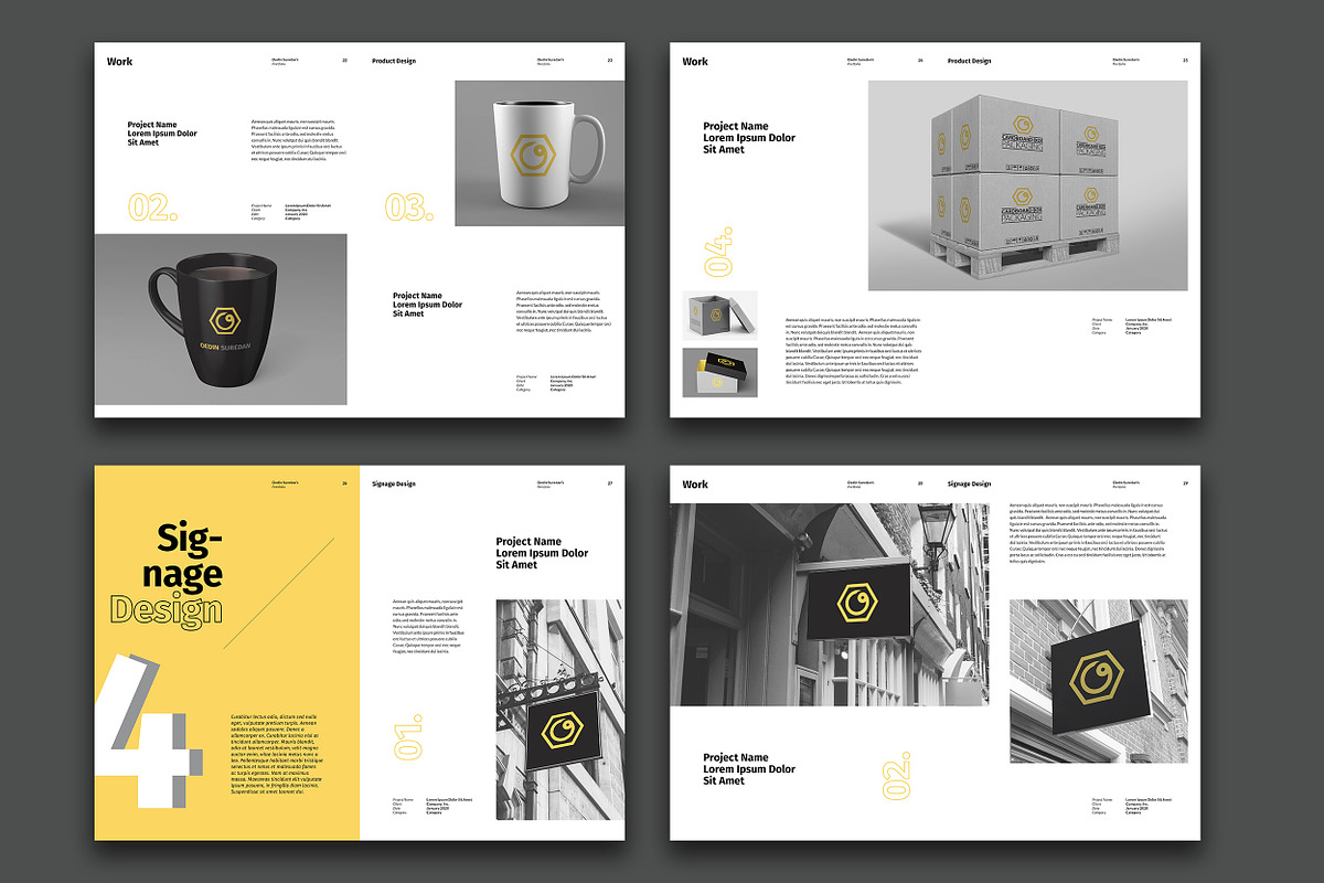 Oedin Personal Portfolio, a Brochure Template by Kreatype Studio (Photo 9 of 12)