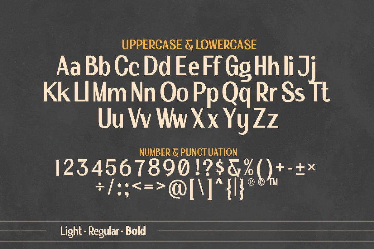 Bacute Display Sans Typeface, a Sans Serif Font by Afkari Studio (Photo 3 of 13)