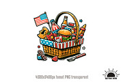 Retro Vintage 4th of July, an Object Graphic by GlitterCraft (Thumbnail 16 of 21)