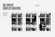 Ink Poster Templates, a Poster Template by Inartflow (Thumbnail 7 of 14)