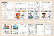 Garden coloring games and activities, an Education Illustration by Lexi Claus (Thumbnail 10 of 16)