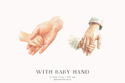 With Baby's Hand, a Person Illustration by PeDe Designs (Thumbnail 4 of 8)