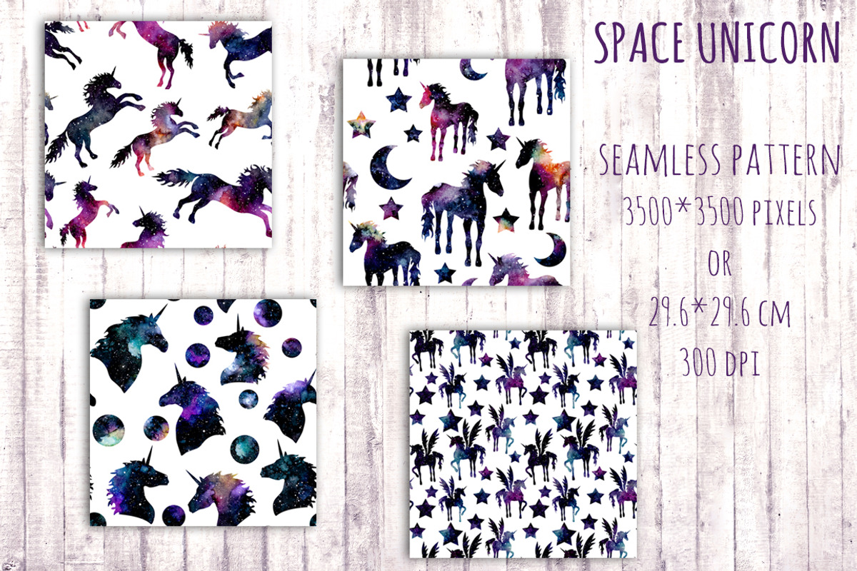 Space Unicorn, an Object Graphic by Salted Galaxy (Photo 5 of 5)