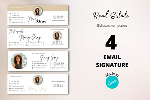 Email Signature Template Realtor