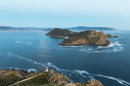 Island stock photo containing cies galicia spain beach travel national faro