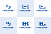 Letters BJ BK BL Monogram Logo Set, a Branding & Logo Template by Pray Art Design Studio (Thumbnail 1 of 2)