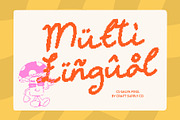 CS Galya Pixel, a Script Font by Craft Supply Co. (Thumbnail 6 of 8)
