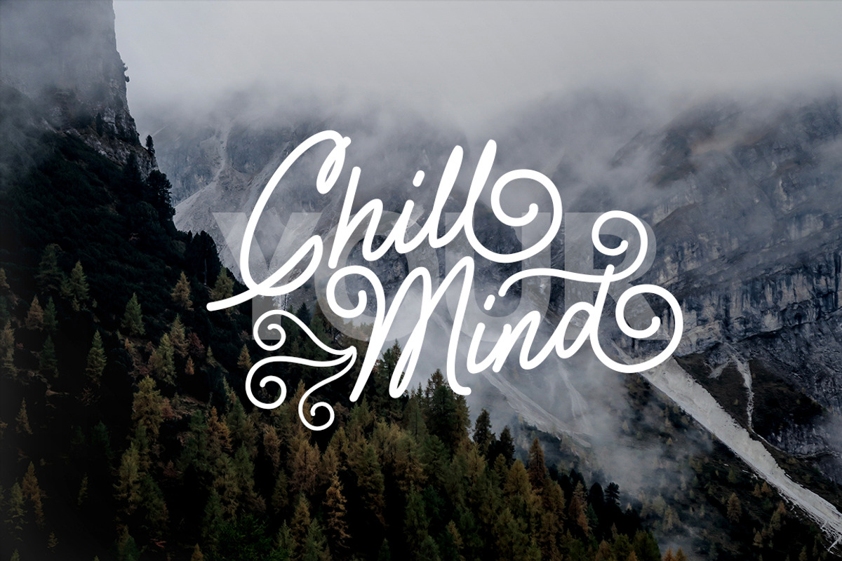 Drama Quality, a Script Font by Papermode Co. (Photo 10 of 10)