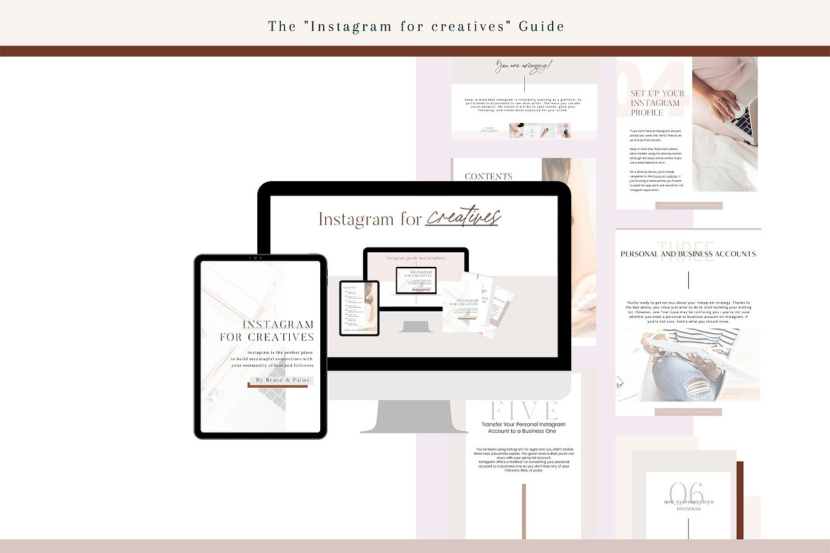 Instagram DIY Templates + Guide, a Social Media Template by Brand & Palms (Photo 7 of 10)