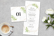 Geometric Wedding Invitation Suite, an Invitation Template by Vynetta (Thumbnail 6 of 8)