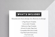 Resume/CV, a Resume Template by Mr-Template (Thumbnail 4 of 4)