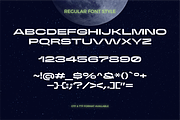 Modern Futuristic Font, a Sans Serif Font by Bekeen.co (Thumbnail 2 of 6)