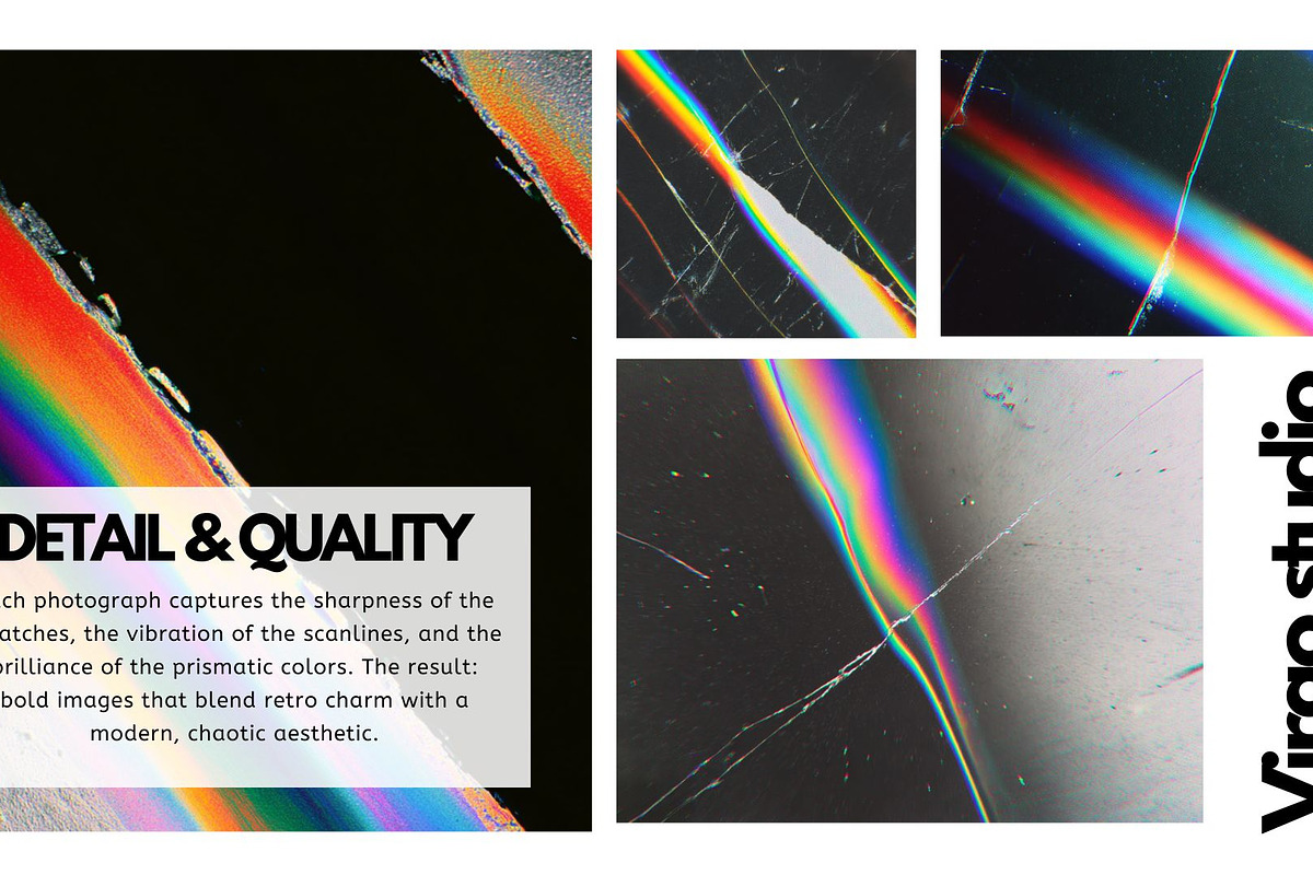 Spectral Glitch – Rainbow Film Scan, an Abstract Photo by Virgo Studio (Photo 4 of 6)
