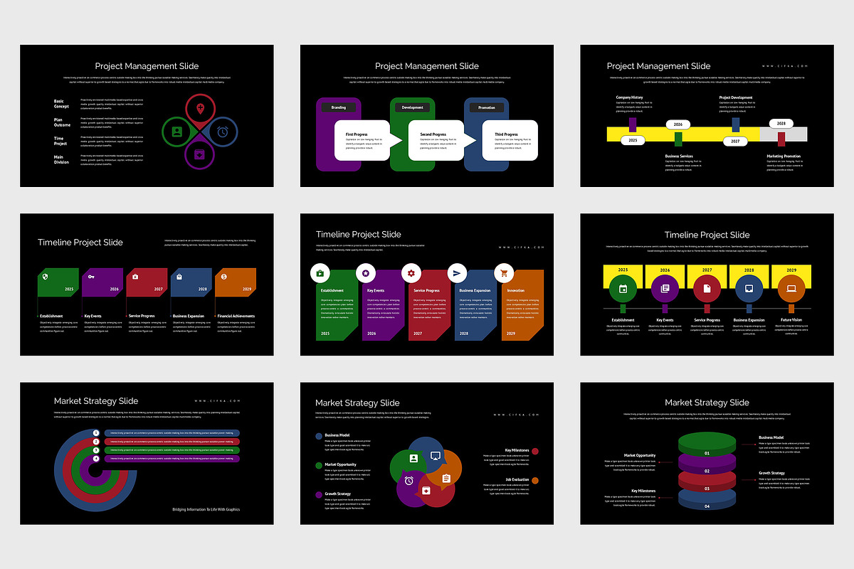 Cifka : Infographic Keynote, a Presentation Template by Punkl Camp (Photo 3 of 9)