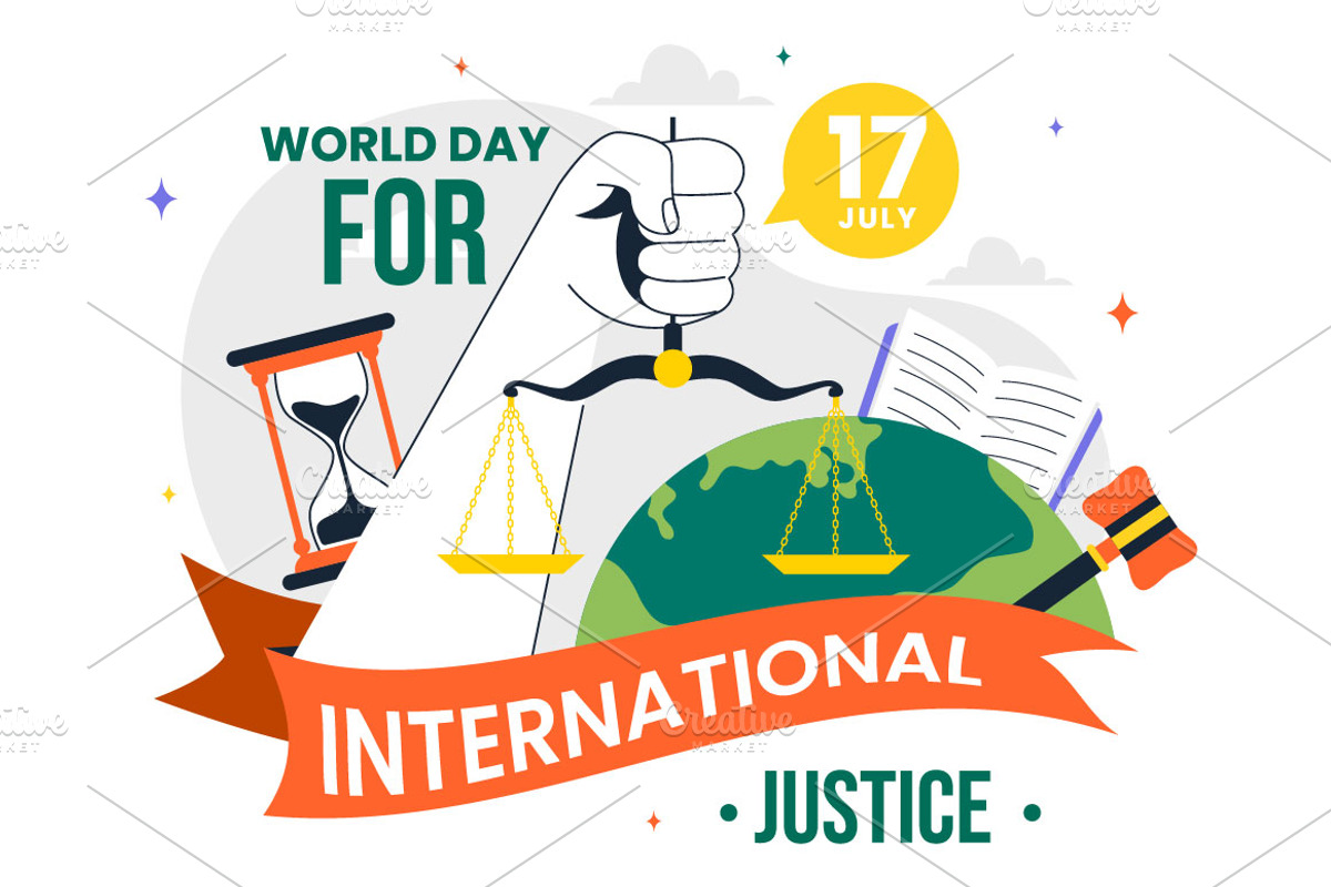 10 Day for International Justice, a Person Illustration by denayunebgt (Photo 4 of 4)
