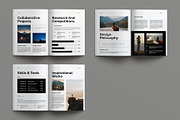 Modern Portfolio Template, a Magazine Template by Seeing-art (Thumbnail 11 of 11)