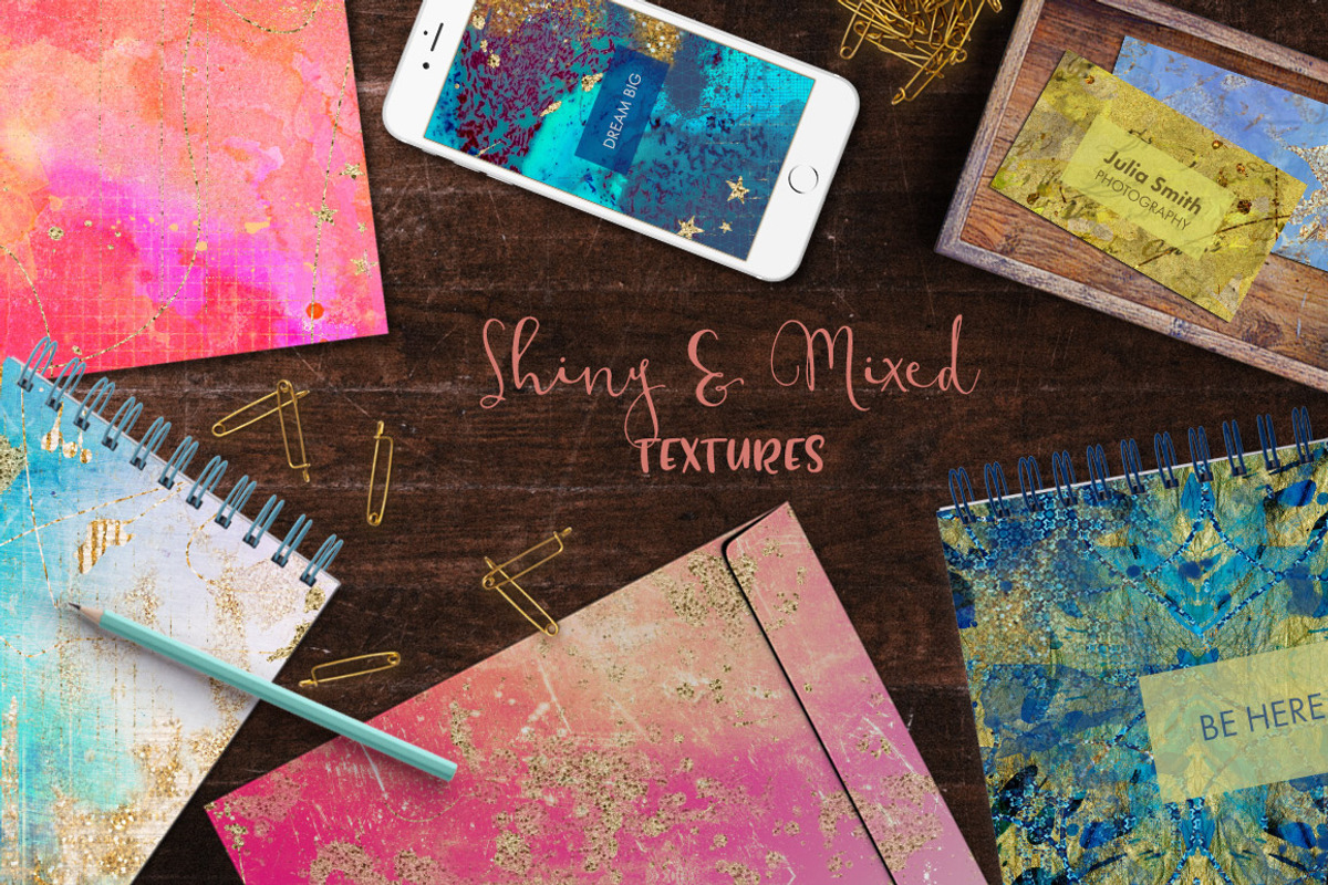 Shiny And Mixed, a Texture Graphic by LuOtero (Photo 2 of 6)