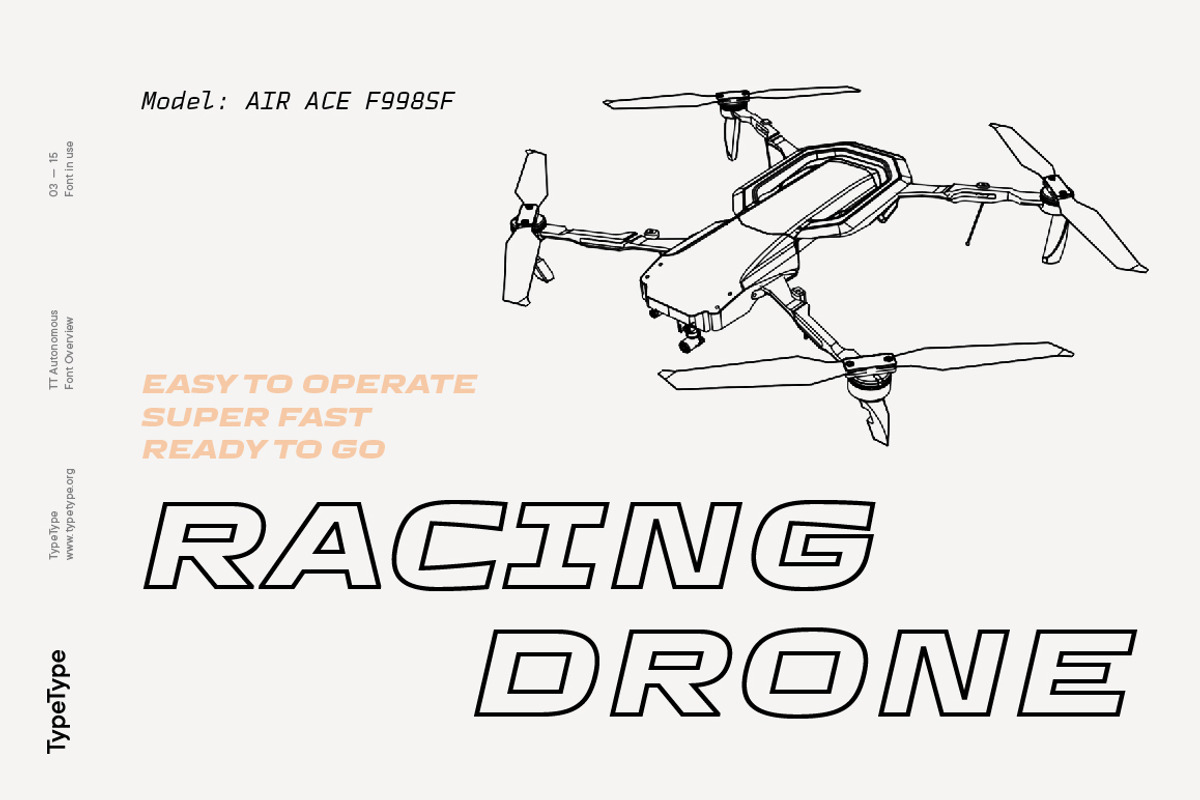 TT Autonomous, a Sans Serif Font by TypeType (Photo 3 of 15)