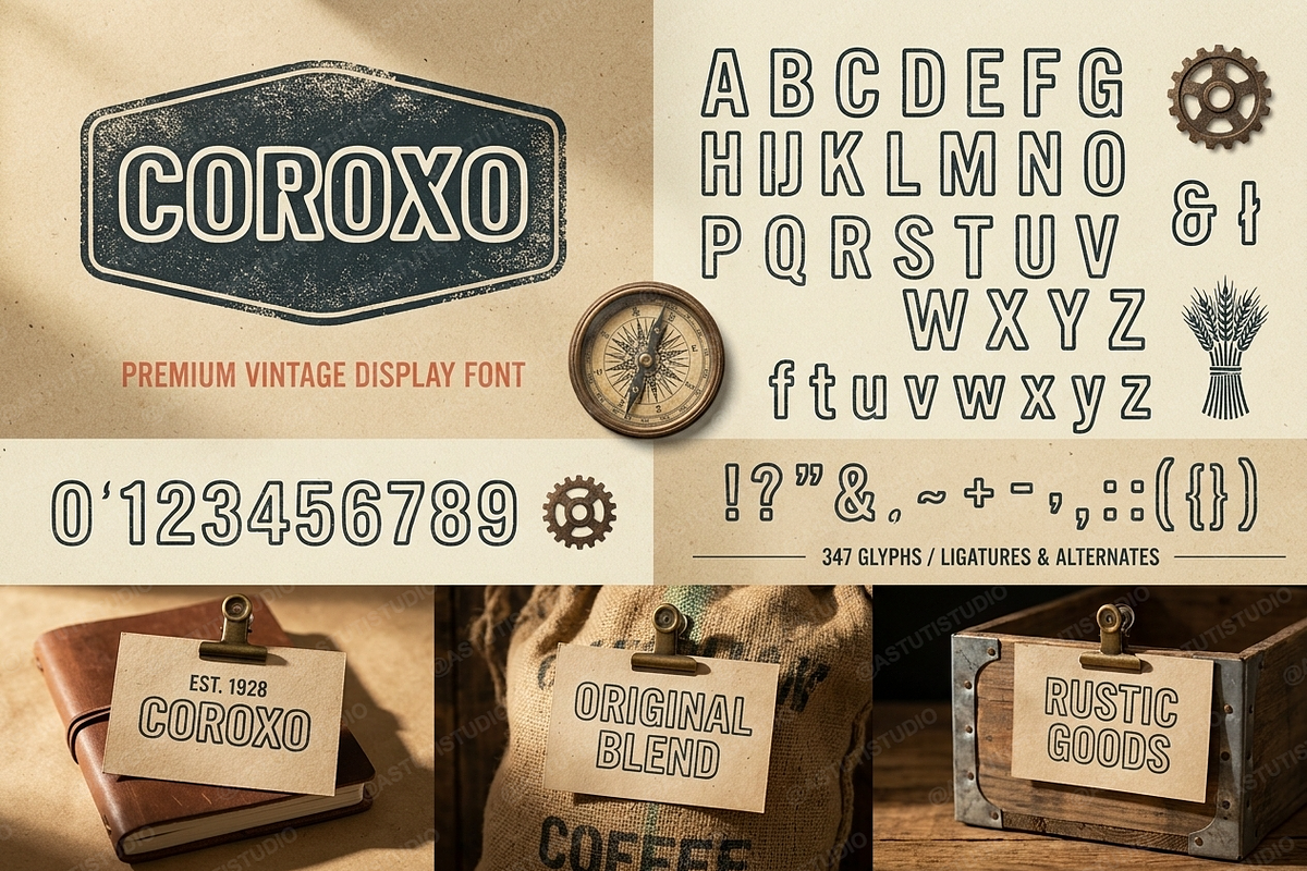 Coroxo | A Refined Modern Serif Type, a Serif Font by Astuti Studio (Photo 9 of 25)