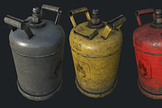 Propane Gas Cylinder PBR, an Object 3D Model by GamePoly (Thumbnail 1 of 8)