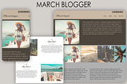 March Blogger/traveler Block theme, a WordPress Template by mgh3d (Thumbnail 1 of 4)