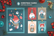 Holly Jolly. Kids Christmas, an Animal Illustration by Lori Room (Thumbnail 2 of 17)