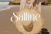 SALLINE — Modern Serif Typeface, a Serif Font by Alfinart (Thumbnail 1 of 7)
