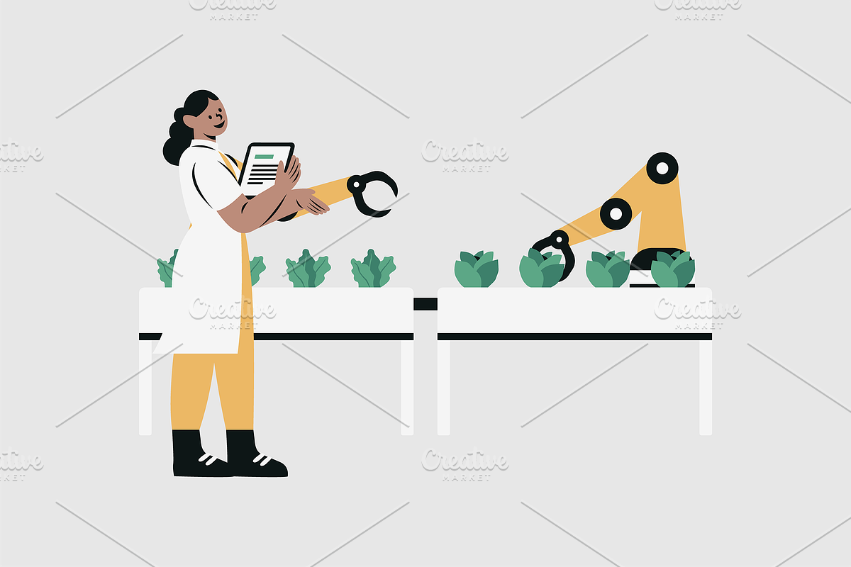 Agriculture Technology Illustration, a Technology Illustration by Jump Studio (Photo 10 of 10)