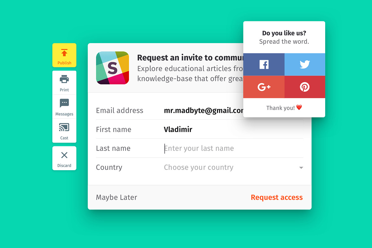 50 Bootstrap Forms, Modals, Sidebars, a Bootstrap Template by Nice, Very Nice (Photo 13 of 14)