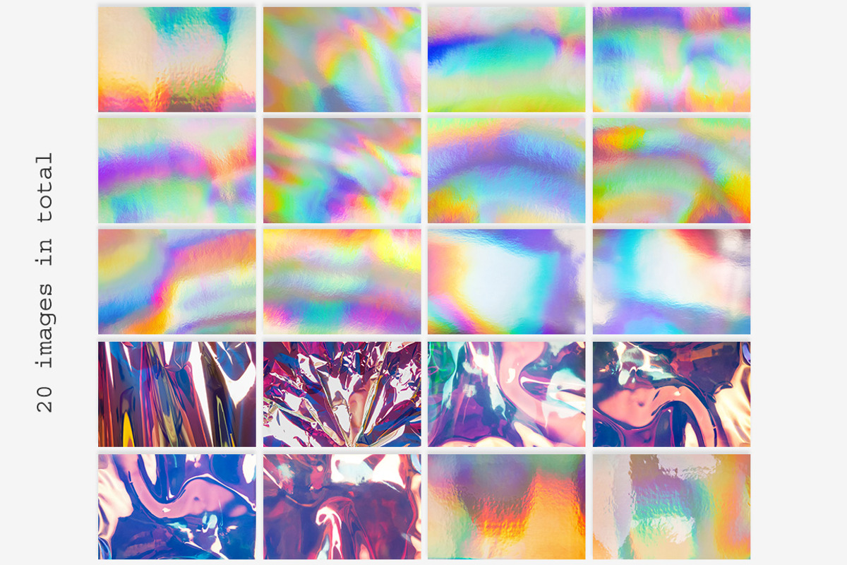 Holographic foil backgrounds, a Background Graphic by Imageblend (Photo 7 of 8)