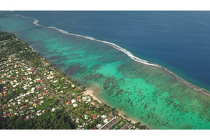 Breathtaking aerial view of tropical, a Nature Photo by Goinyk