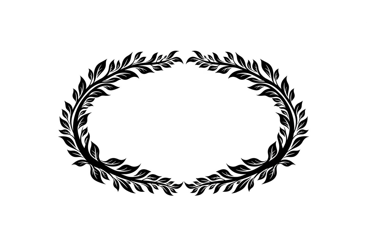 Nature Wreath Frame Vector Bundle, an Illustration by jahid234 (Photo 34 of 51)
