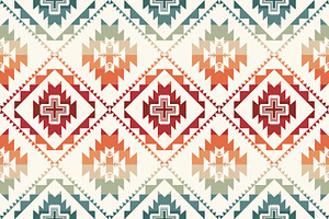 Colorful Southwestern Pattern