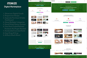 Itemize - Digital Marketplace