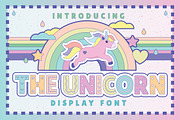 The Unicorn, a Font by caocastudio (Thumbnail 1 of 3)