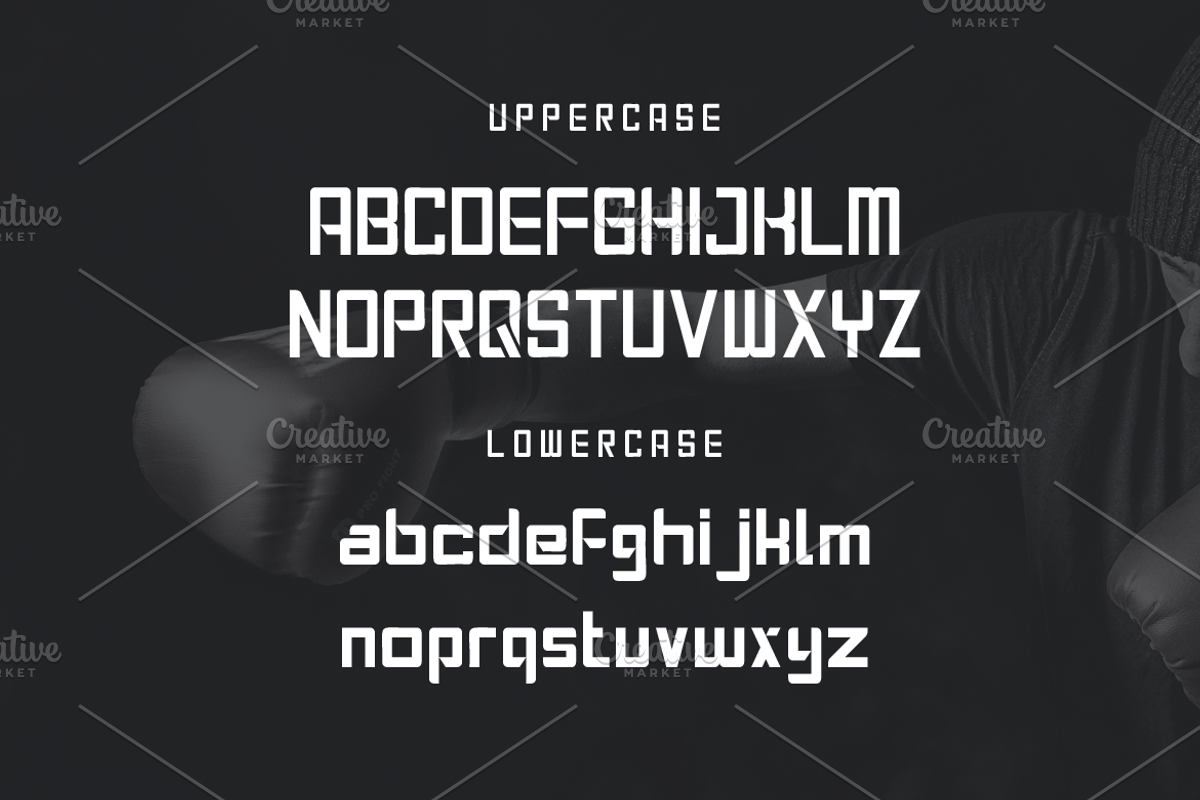 Bronye | Geometric Font, a Sans Serif Font by Artiveko (Photo 2 of 3)