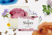 The Shapes (watercolor textures), a Texture Graphic by Soir Creative (Thumbnail 4 of 8)