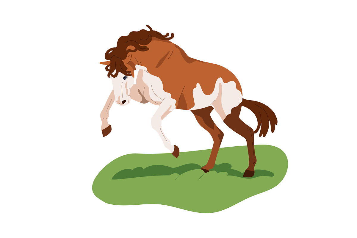 Horses, equine animals running set, an Animal Illustration by Good Studio (Photo 7 of 13)