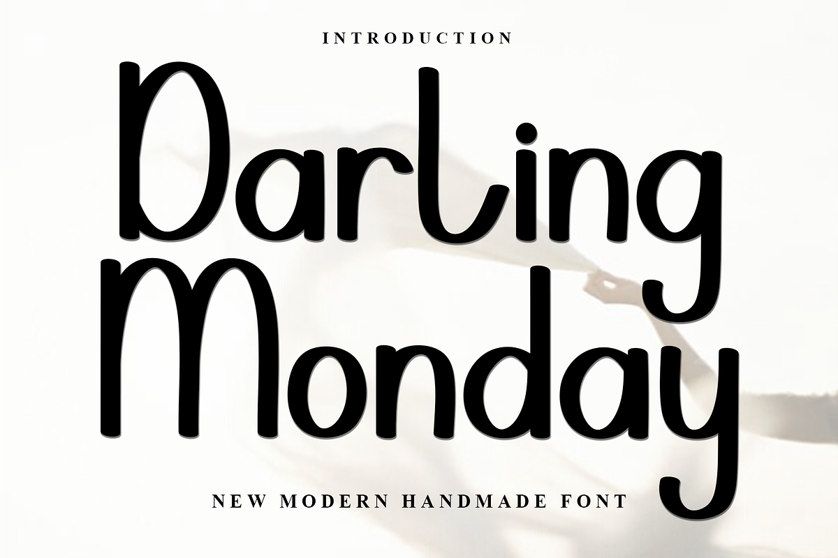 Darling Monday, a Script Font by InermediaSTUDIO (Photo 1 of 8)