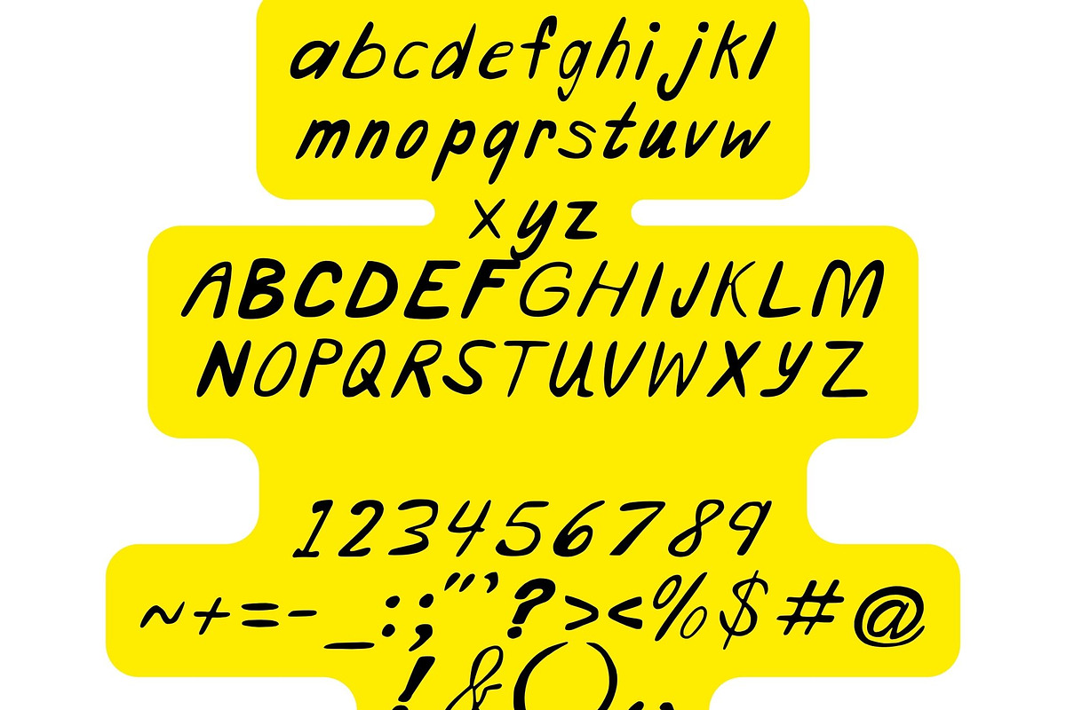 French Baguette Aesthetic Font, a Handwritten Font by Eryn Rose Design (Photo 2 of 7)