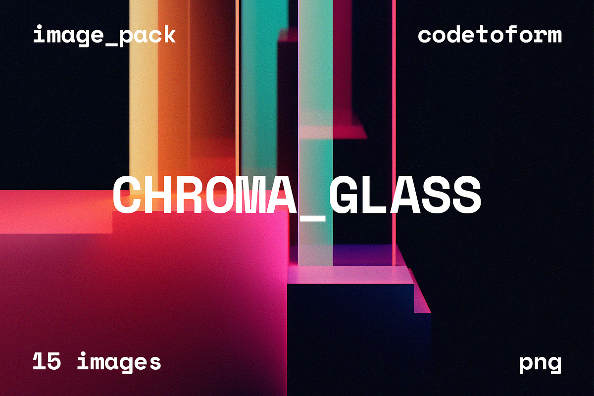 Chroma Glass Abstract Backgrounds, a Background Graphic by codetoform (Photo 1 of 7)