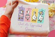 Crochet Just a Girl Egg-cited Goose, an Illustration by OK Design (Thumbnail 1 of 6)