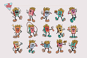18 Traditional French Fries Mascot, a Food Illustration by Allmostudio (Thumbnail 1 of 5)