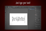 DarkBlades Steel, a Font by Sentavio (Thumbnail 6 of 6)