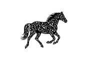 Running Horse Silhouette SVG Bundle, an Illustration by Creativeshirt (Thumbnail 17 of 31)