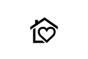 50 Home Love Heart House Icon Set Bu, an Illustration by Gaye Art (Thumbnail 35 of 51)