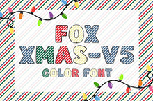 Fox Xmas-V5 Color Font