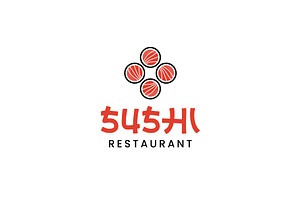 Sushi logo vector icon illustration, a Branding & Logo Template by Dyn Studio