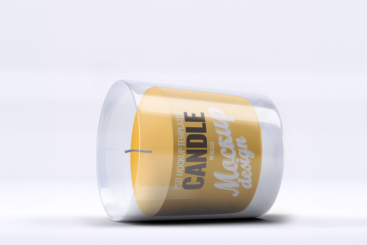 Scented Candle Mockup, an Advertising Mockup by Xtrahive (Photo 2 of 2)