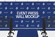 Event Press Wall Mockup, an Advertising Mockup by Unerispace (Thumbnail 4 of 5)